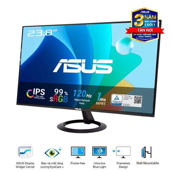 M&#224;n H&#236;nh Asus VZ249HG | 23.8 inch Full HD IPS 120Hz 1ms | HDMI | VGA